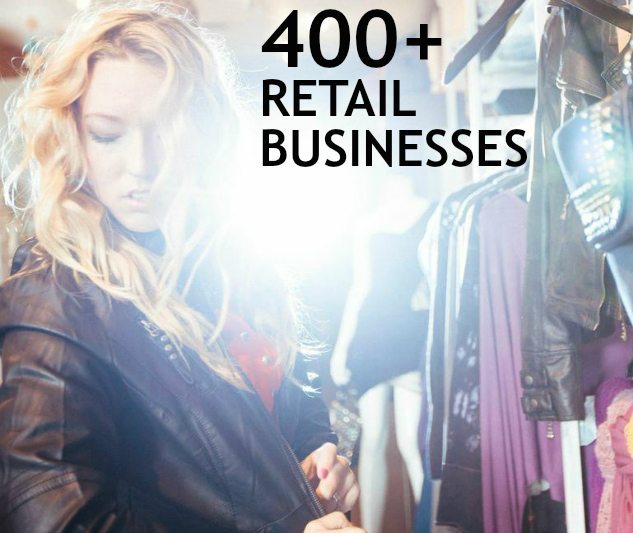 400+Retail Businesses