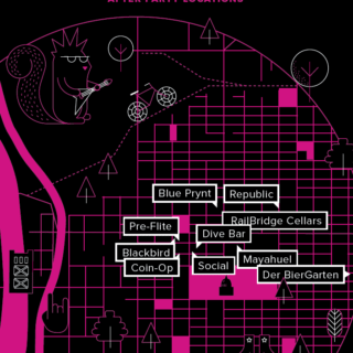 CIP After Party locations graphic